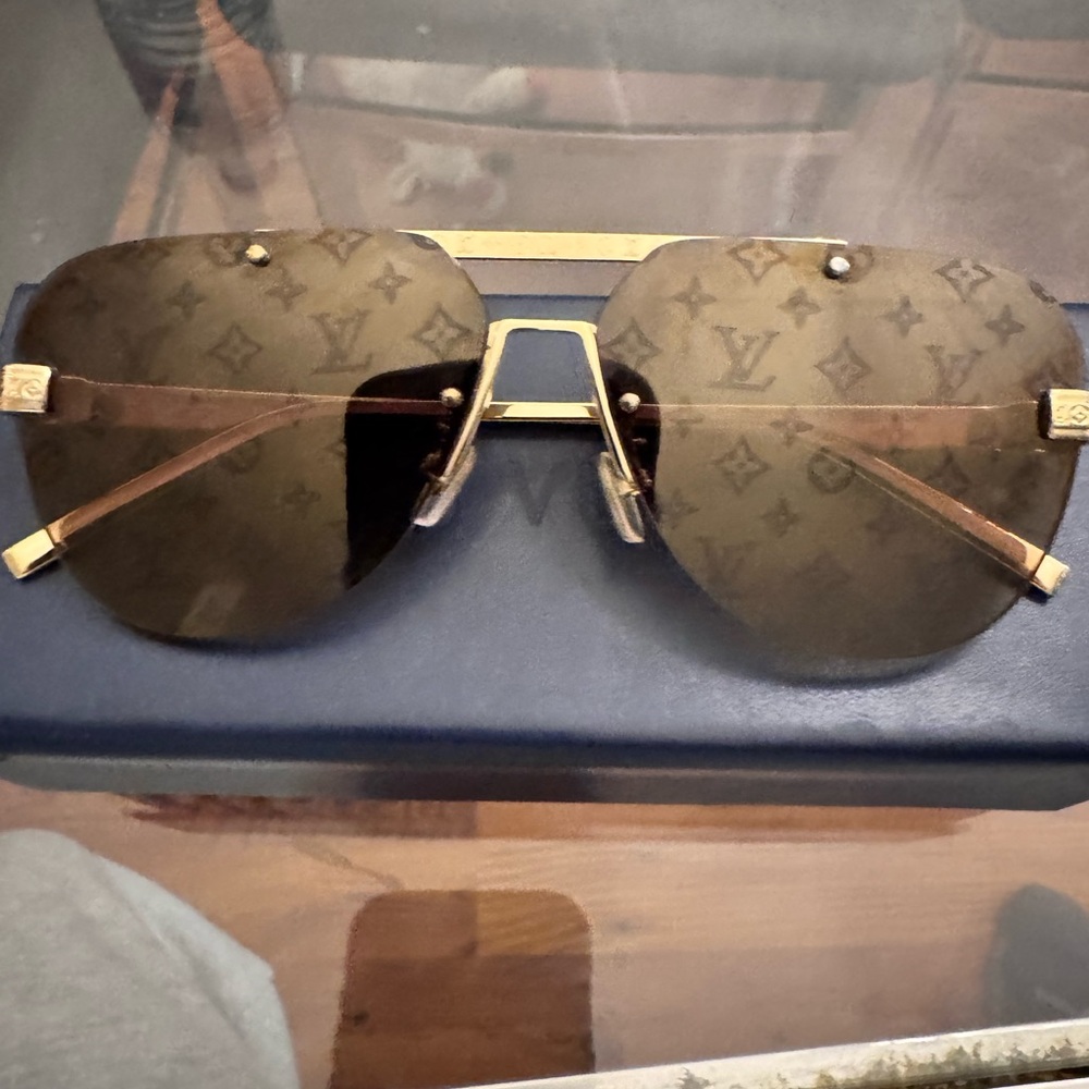 Louis Vuitton monogram sunglasses